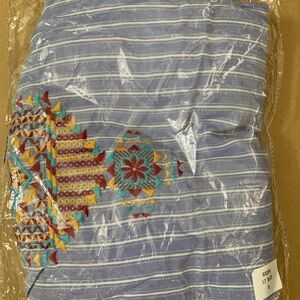 Blue striped dress from Andree by Unit. Size Small Brand new